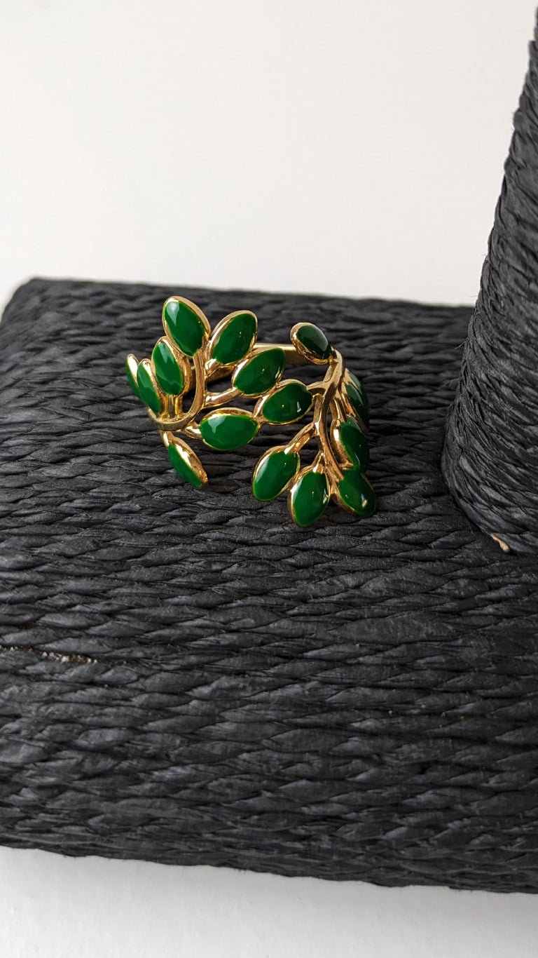 ANILLO HOJAS