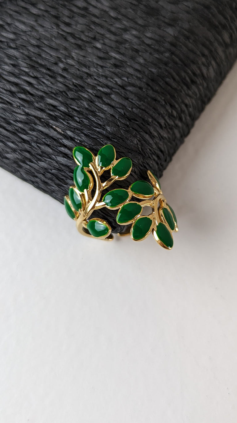 ANILLO HOJAS