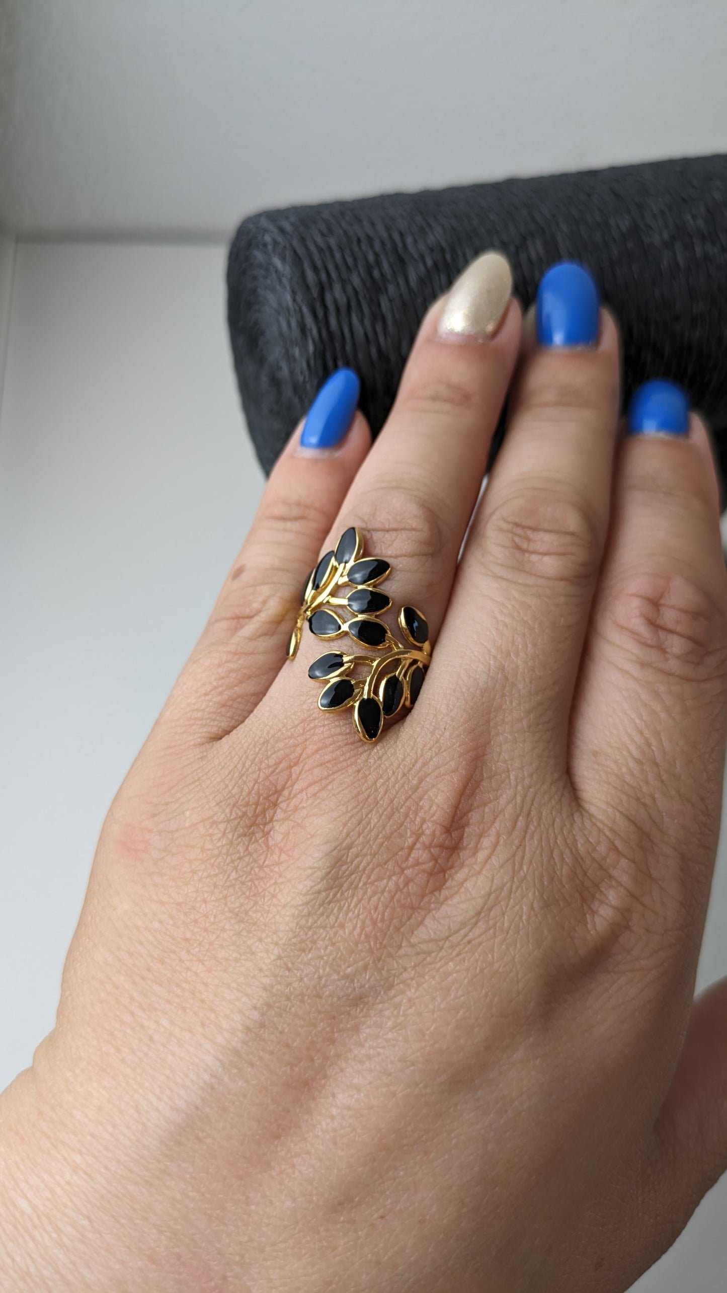 ANILLO HOJAS