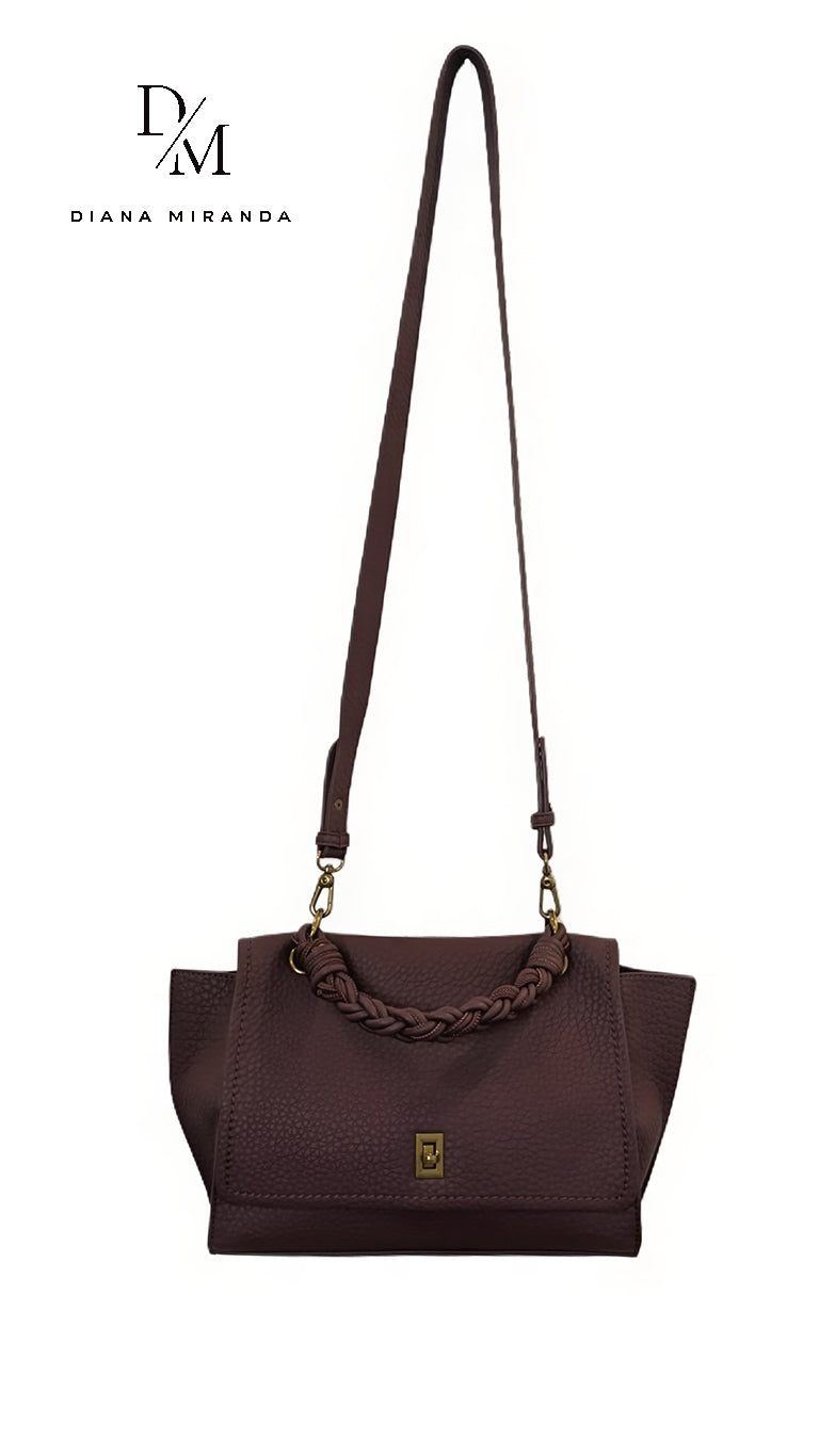 BOLSO MALET BURDEOS