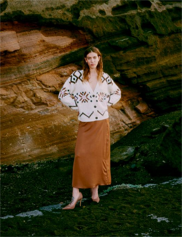 FALDA CAMEL DE b.young