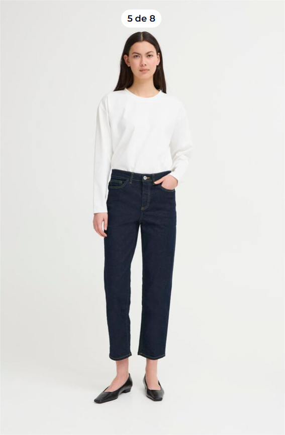 PANTALÓN VAQUERO OSCURO ( I C H I )