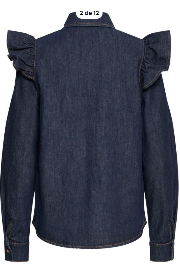 CAMISA VAQUERA OSCURA DE b.young