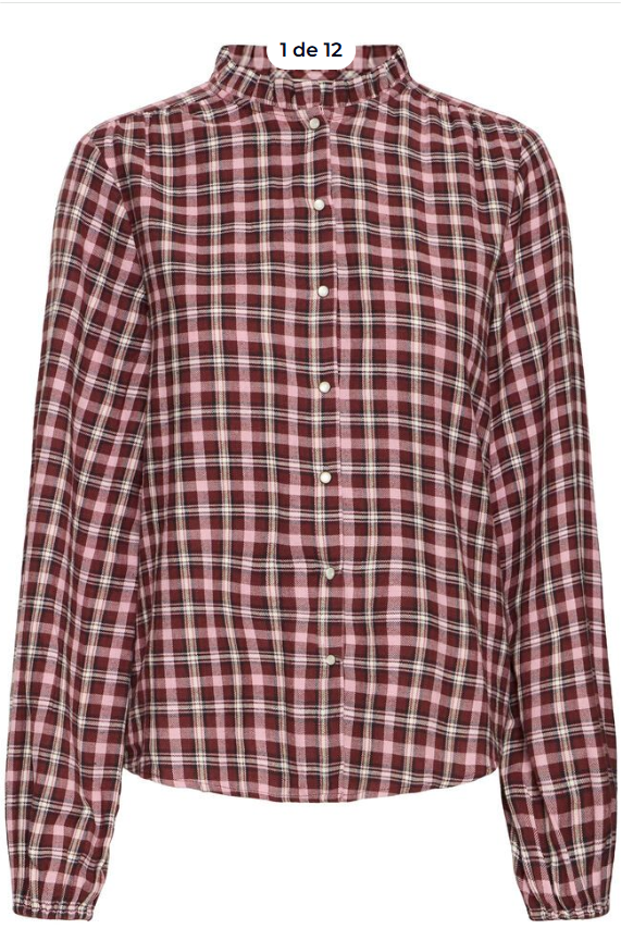 CAMISA CUADROS DE b.young