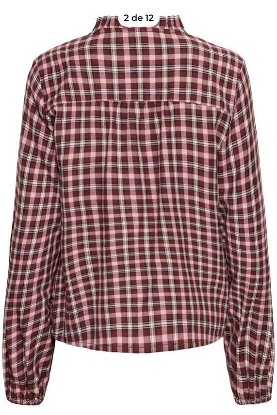 CAMISA CUADROS DE b.young