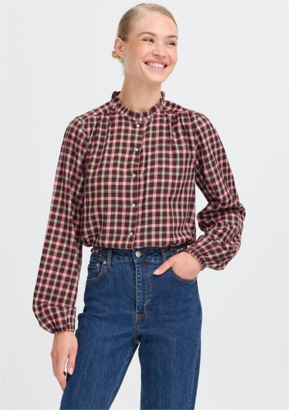 CAMISA CUADROS DE b.young