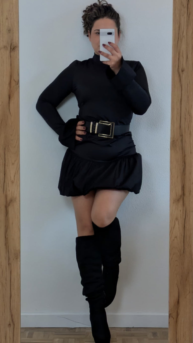 VESTIDO MATERA NEGRO
