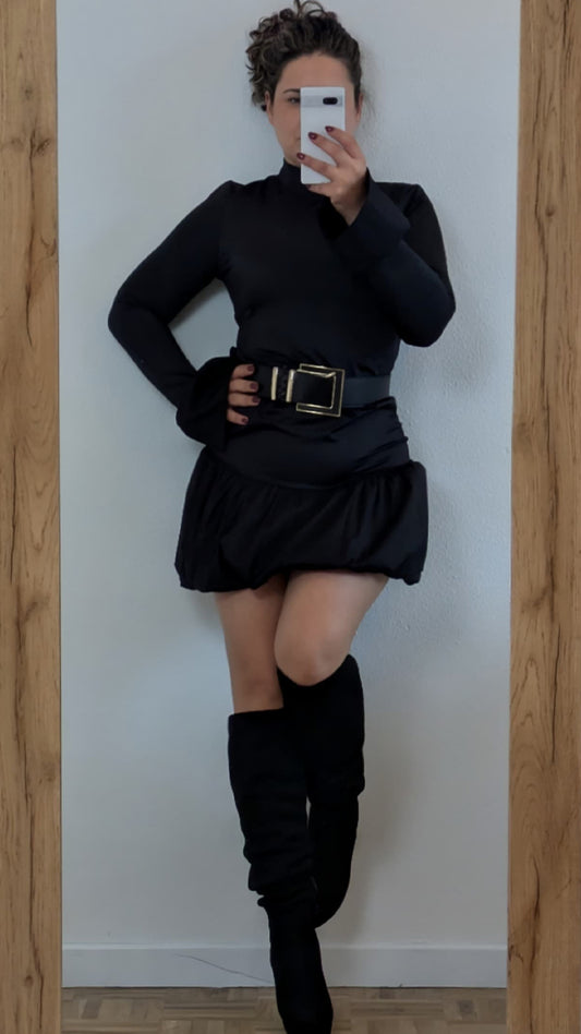 VESTIDO MATERA NEGRO