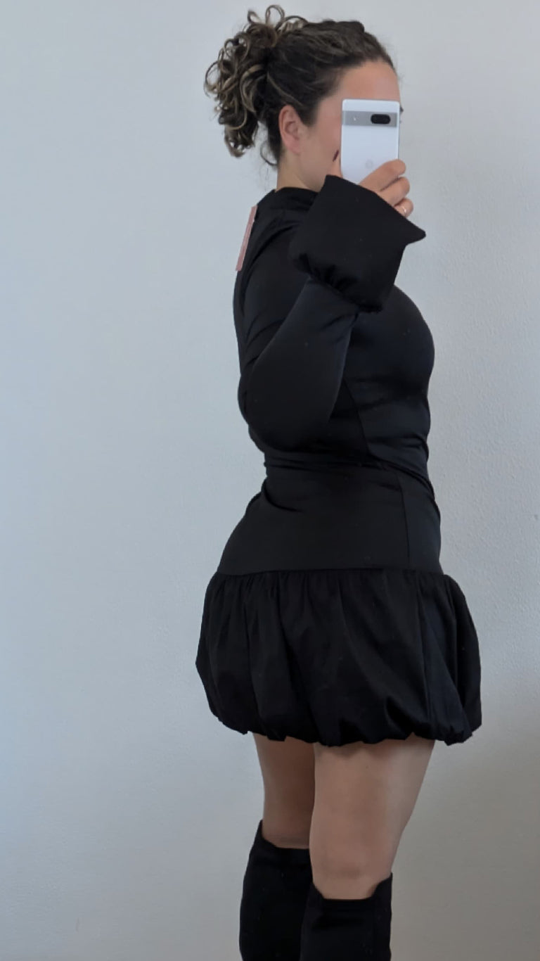 VESTIDO MATERA NEGRO