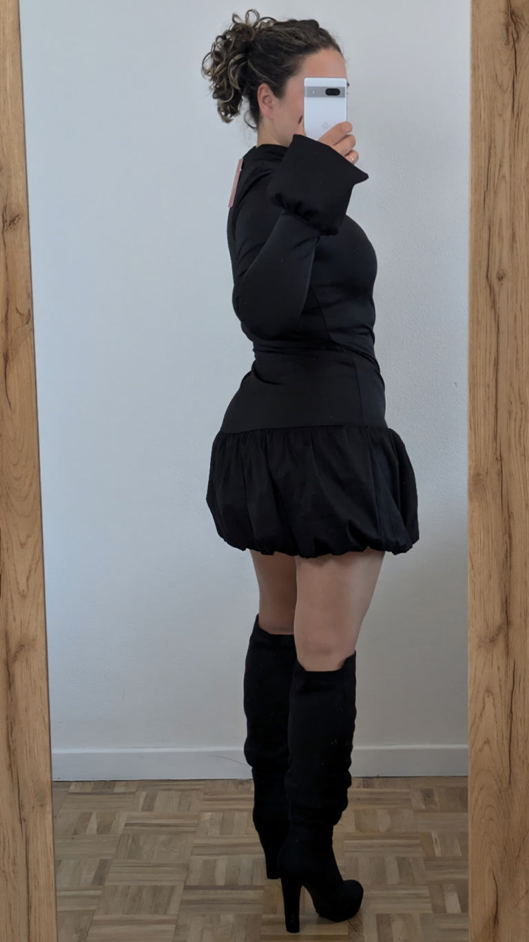 VESTIDO MATERA NEGRO