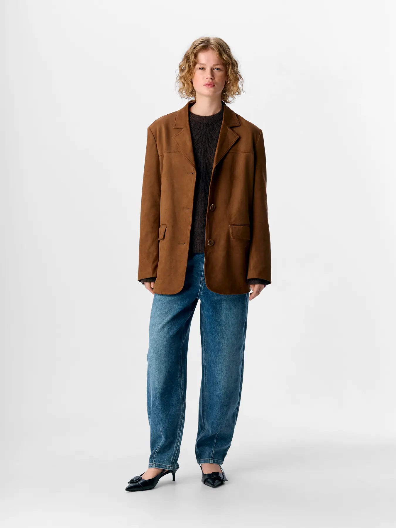 Americana de antelina .OBJECT