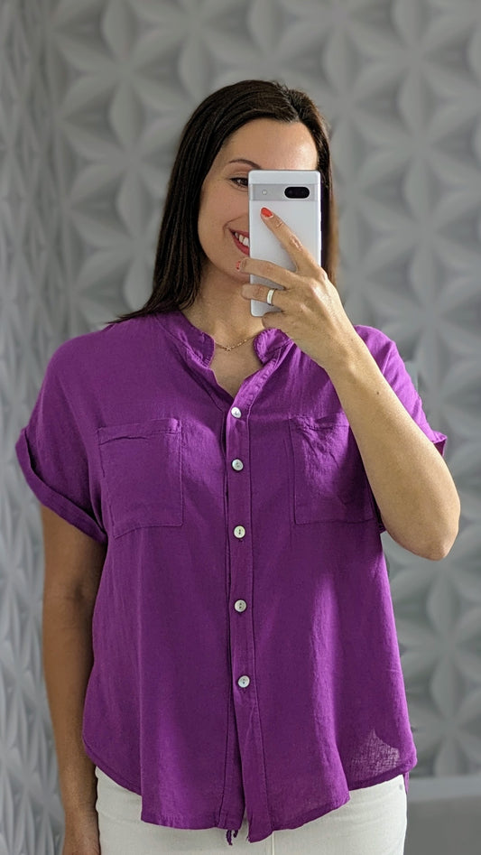 CAMISA LIN VIOLETA