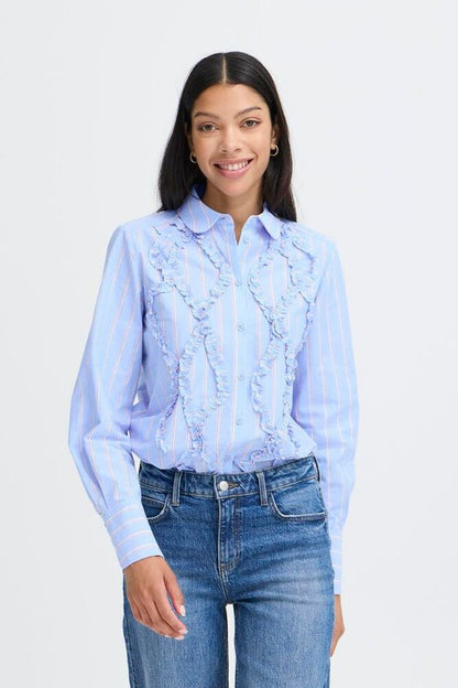 Camisa Azul Bebé  · B.YOUNG