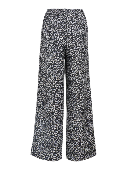 PANTALÓN ANIMAL PRINT GRIS Y NEGRO .OBJECT
