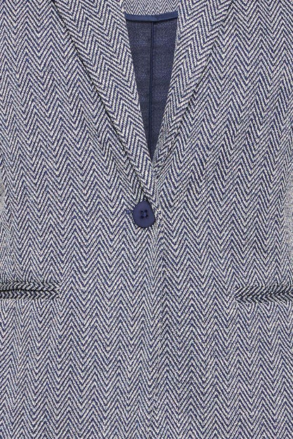 AMERICANA ICHI ESPIGA AZUL MARINO