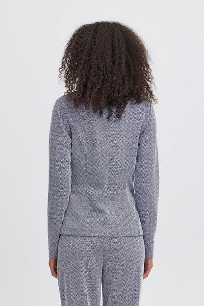 AMERICANA ICHI ESPIGA AZUL MARINO