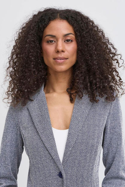 AMERICANA ICHI ESPIGA AZUL MARINO