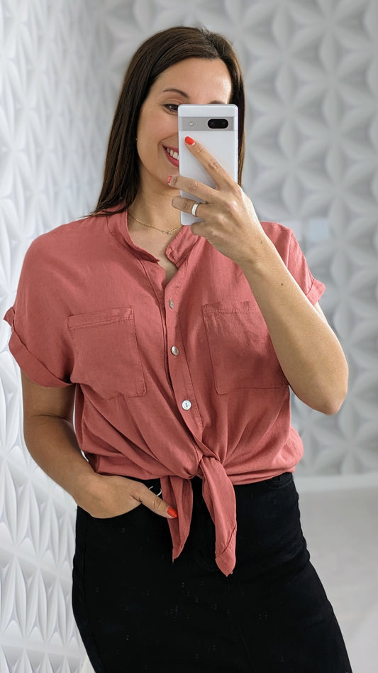 CAMISA LIN TEJA